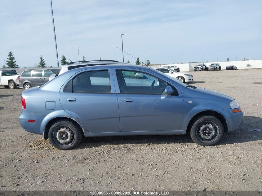 2006 CHEVROLET AVEO HATCHBACK 1.6L I-4 DOHC, REGULAR , 103HP