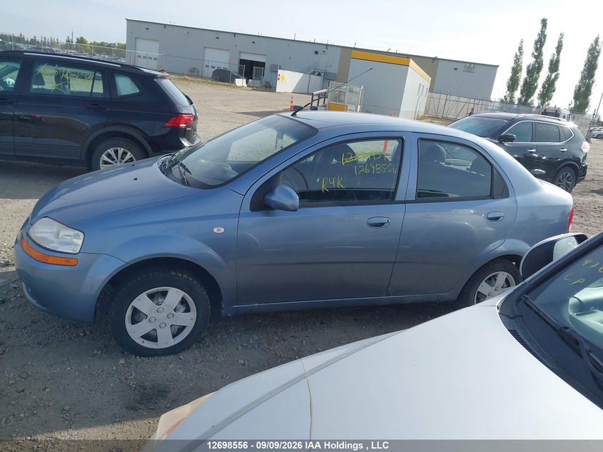 2006 CHEVROLET AVEO HATCHBACK 1.6L I-4 DOHC, REGULAR , 103HP