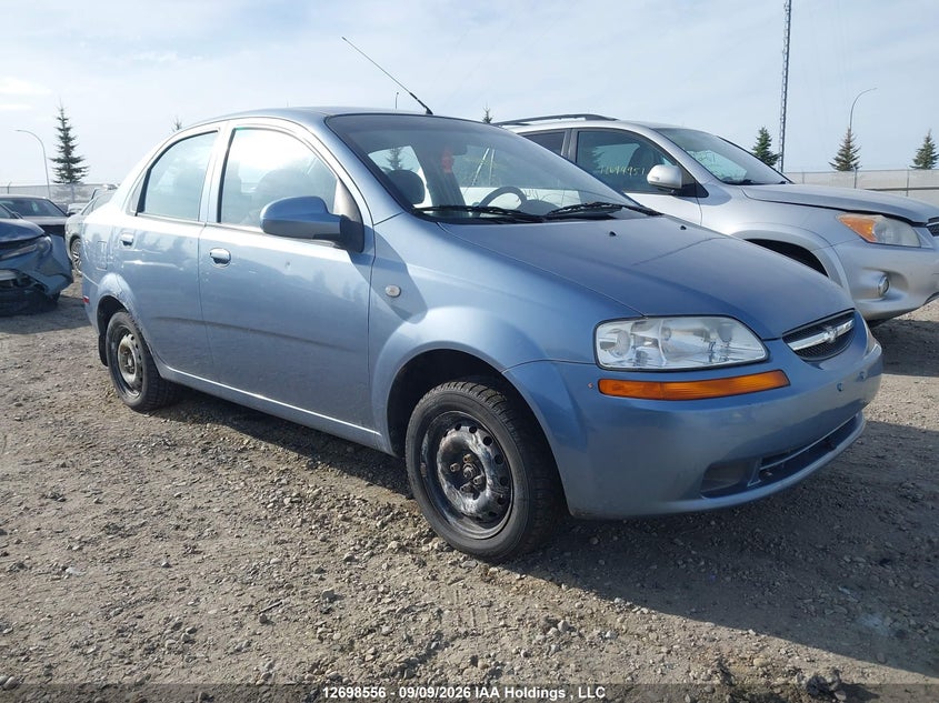 2006 Chevrolet Aveo Ls, Благотворительность, IAAI, VIN KL1TD59656B650260