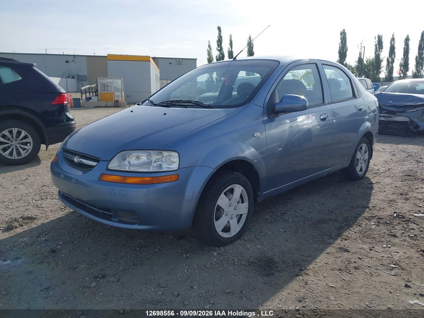2006 Chevrolet Aveo, Charity, IAAI, VIN KL1TD59656B650260 — photo 2