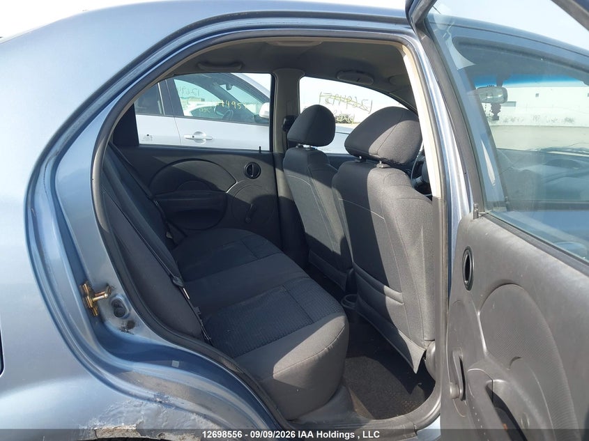2006 CHEVROLET AVEO HATCHBACK 1.6L I-4 DOHC, REGULAR , 103HP