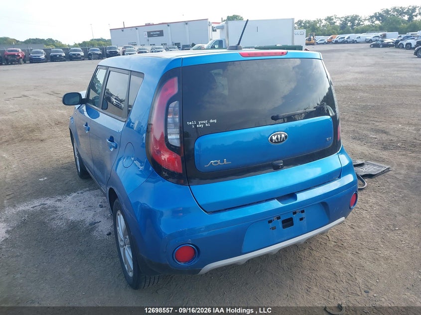 Vin: kndjp3a55k7640520, lot: 3103798, kia soul 20193