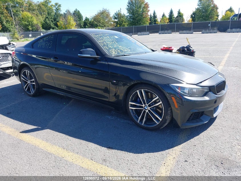 2019 BMW 440I xDrive, Левый перёд, IAAI, VIN WBA4W9C57KAF98743