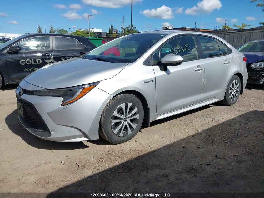 2020 Toyota Corolla, Град, IAAI, VIN JTDBBRBE3LJ016515 — фото 2