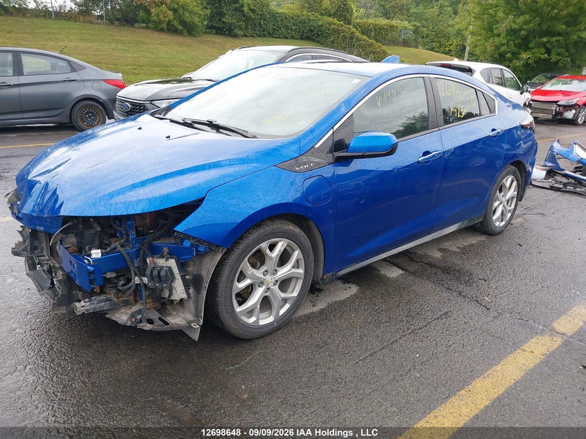 2017 Chevrolet Volt, Удар спереду, IAAI, VIN 1G1RB6S5XHU141152 — фото 2