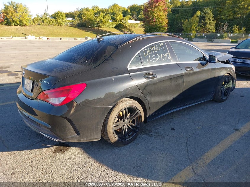 Vin: wddsj4gb6jn524042, lot: 3103940, mercedes-benz cla 250 4matic 20184