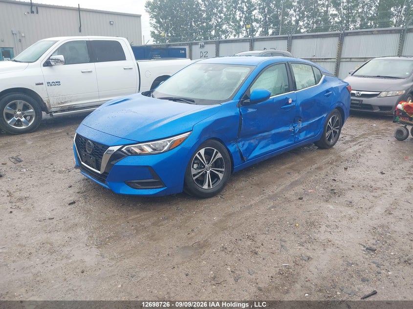Vin: 3n1ab8cv0py225798, lot: 3103970, nissan sentra sv 20232