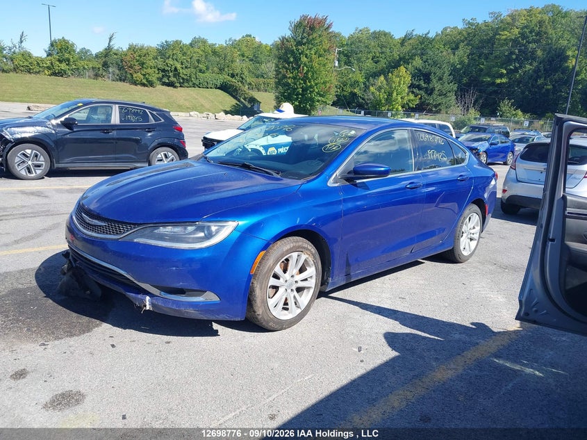 Vin: 1c3cccab6gn197425, lot: 3104022, chrysler 200 limited 20162
