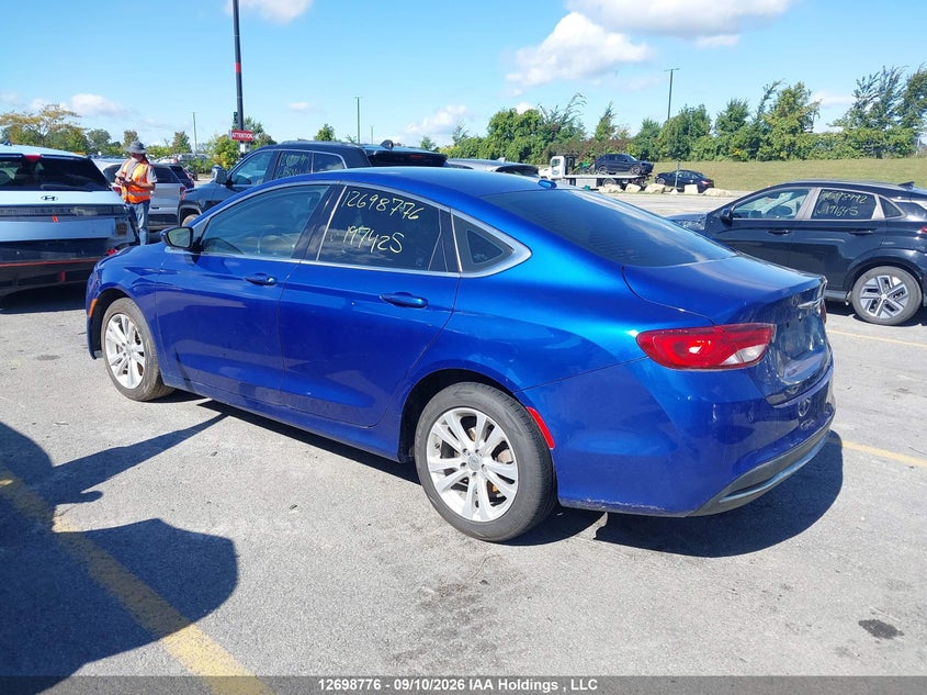 Vin: 1c3cccab6gn197425, lot: 3104022, chrysler 200 limited 20163