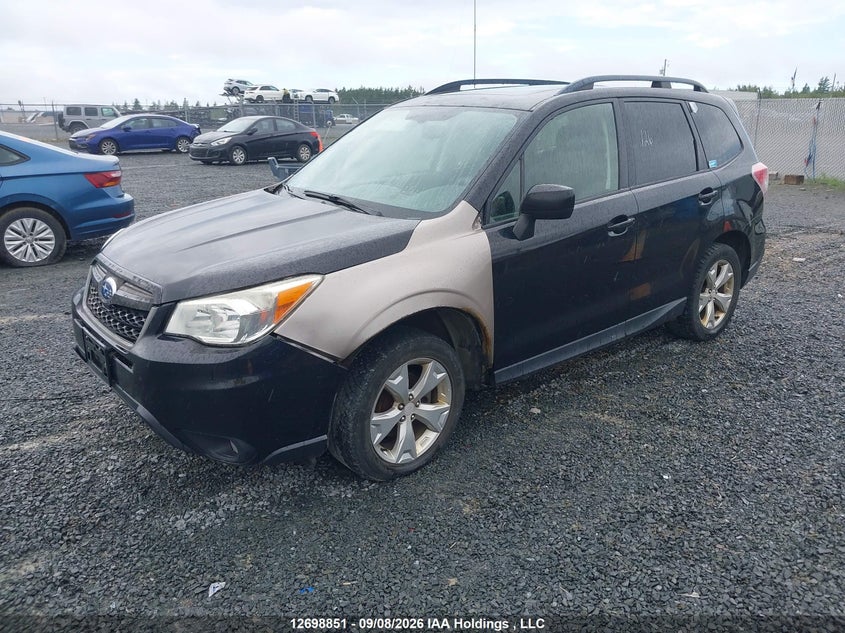 2015 Subaru Forester, Front, IAAI, VIN JF2SJCHC5FH442872 — photo 2
