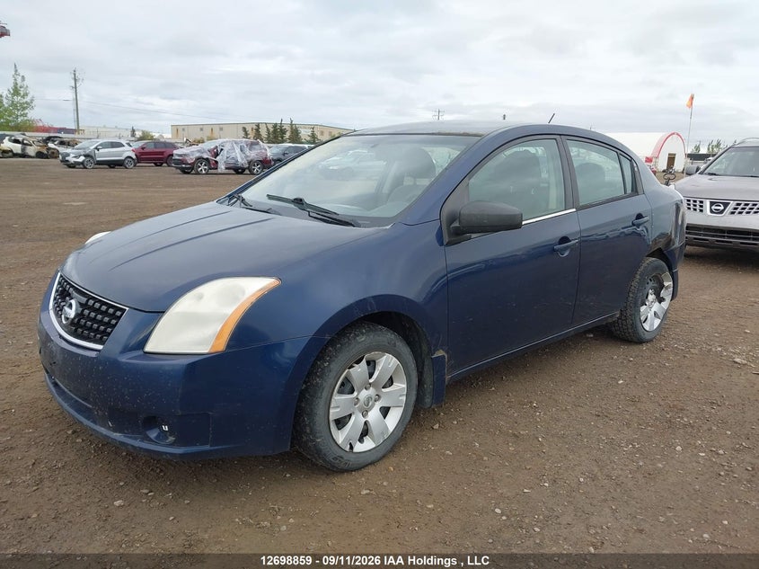 2008 Nissan Sentra, Лівий зад, IAAI, VIN 3N1AB61E88L625565 — фото 2