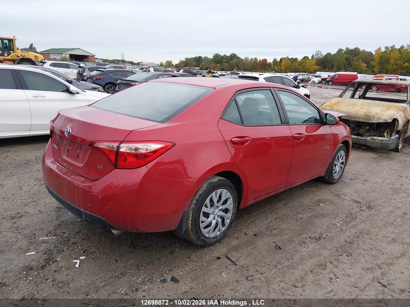 Vin: 2t1burhe3kc186594, lot: 3104119, toyota corolla 20194