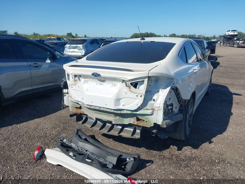 Vin: 3fa6p0d92fr107080, lot: 3104143, ford fusion titanium 20154