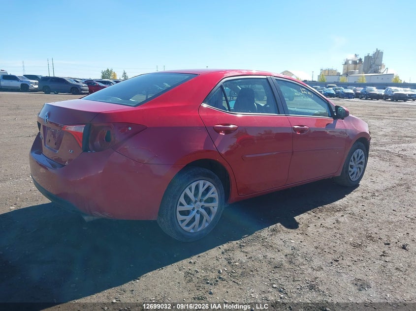 Vin: 2t1burhe9hc834805, lot: 3104281, toyota corolla l/le/xle/se/xse 20174