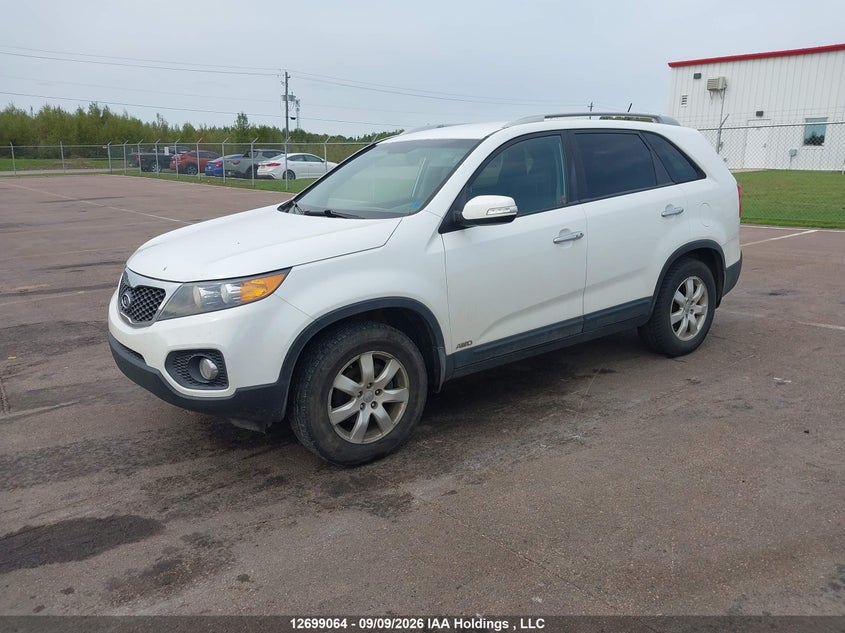 2012 Kia Sorento, Удар спереду, IAAI, VIN 5XYKTDA21CG275396 — фото 2
