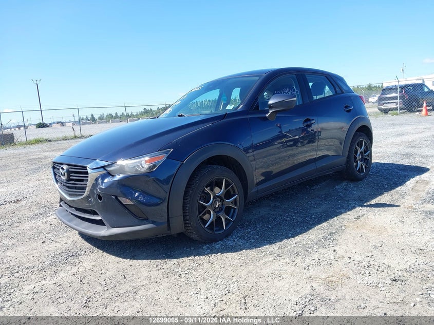 2019 Mazda CX-3, Удар спереду, IAAI, VIN JM1DKFC73K0441910 — фото 2