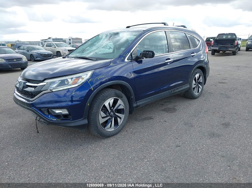 Vin: 5j6rm4h91fl803360, lot: 3104318, honda cr-v touring 20152