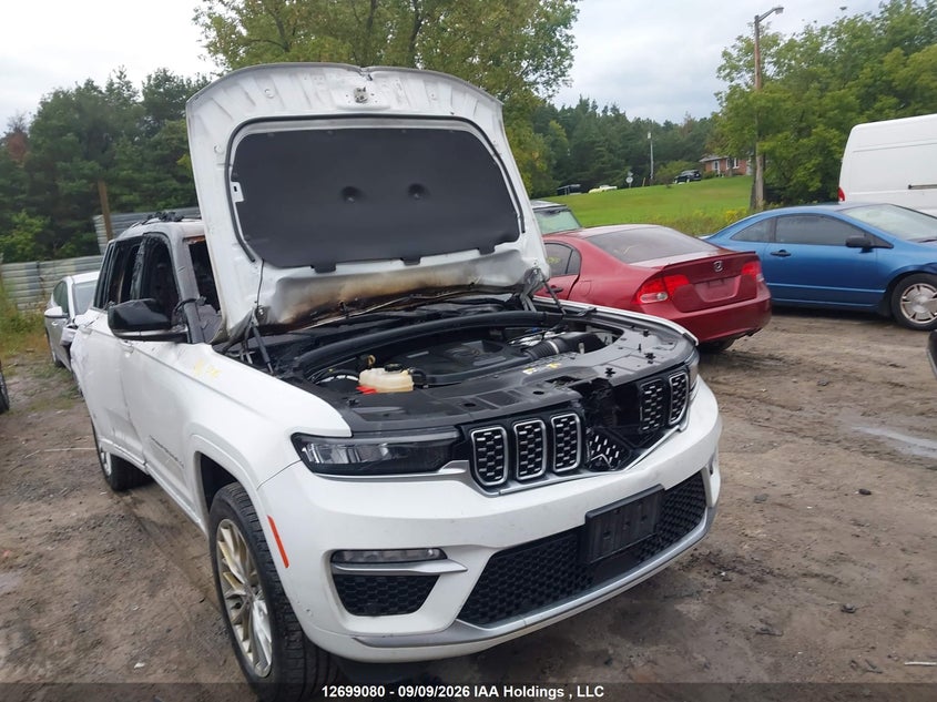Vin: 1c4rjheg8n8540214, lot: 3104329, jeep grand cherokee summit 20221