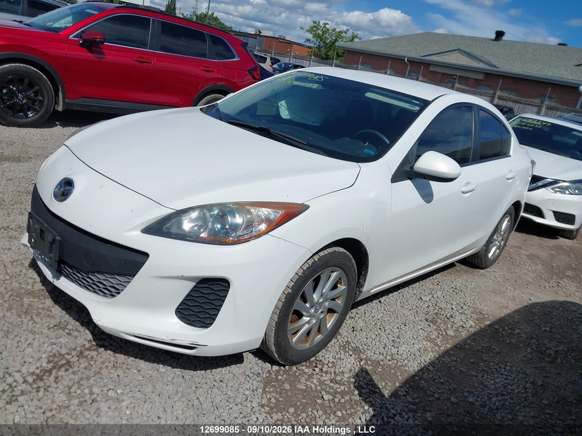 Vin: jm1bl1v78c1645764, lot: 3104334, mazda mazda3 gs-sky 20122