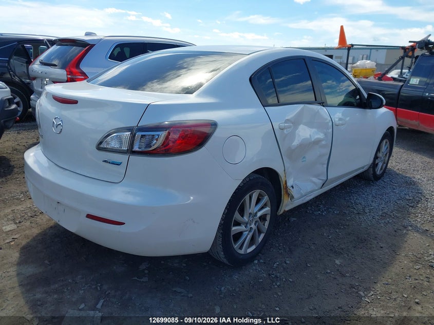 Vin: jm1bl1v78c1645764, lot: 3104334, mazda mazda3 gs-sky 20124