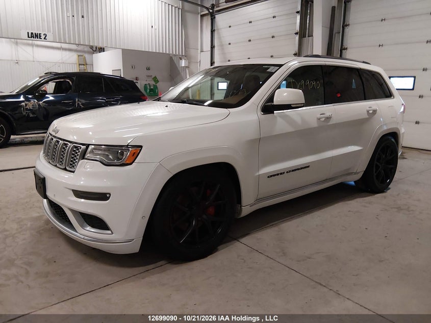 Vin: 1c4rjfjt2hc719910, lot: 3104339, jeep grand cherokee summit 20172