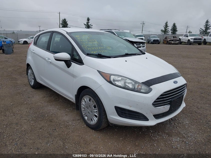 2016 Ford Fiesta S, Left Front, IAAI, VIN 3FADP4TJ9GM160531