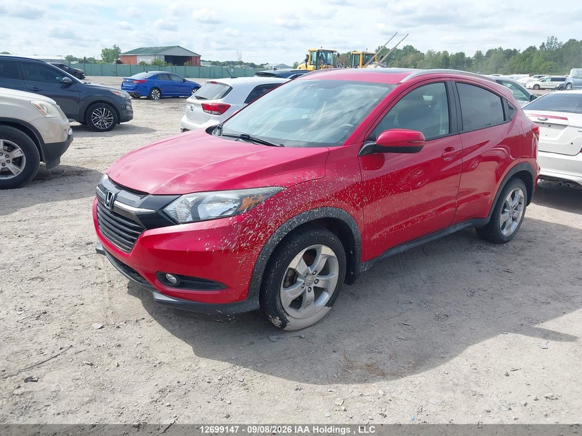 Vin: 3czru6h70gm109530, lot: 3104396, honda hr-v exl 20162