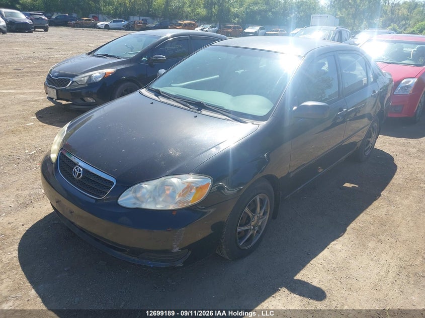 2007 Toyota Corolla, Right Side, IAAI, VIN 2T1BR32E37C828407 — photo 2