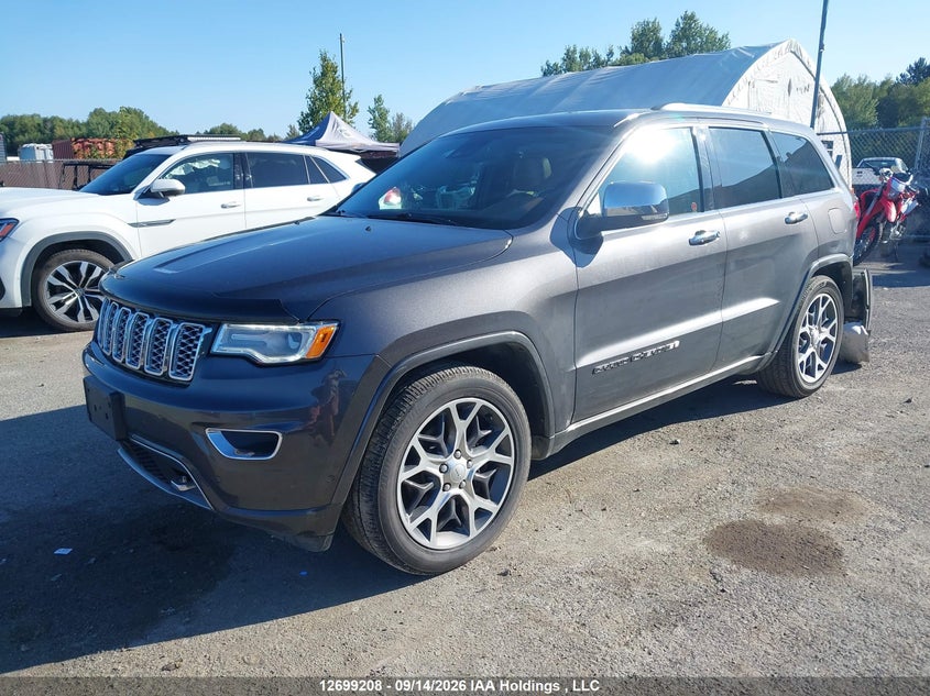 Vin: 1c4rjfct4mc705482, lot: 3104457, jeep grand cherokee overland 20212