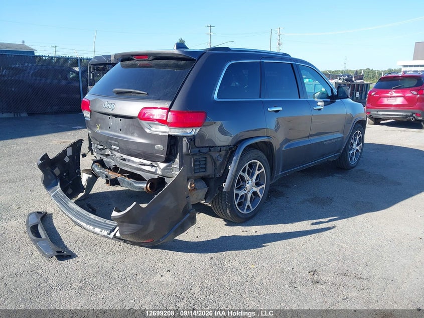 Vin: 1c4rjfct4mc705482, lot: 3104457, jeep grand cherokee overland 20214