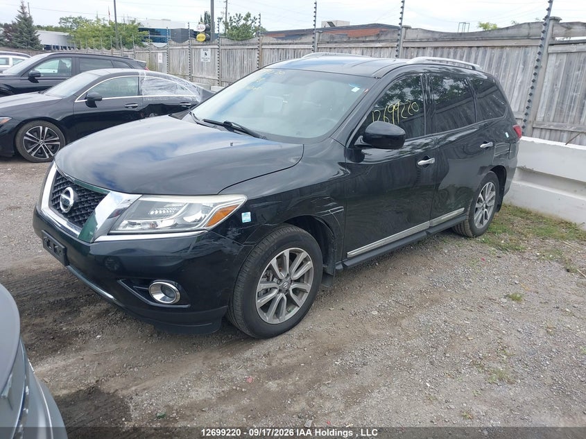Vin: 5n1ar2mm5ec691188, lot: 3104469, nissan pathfinder 20142