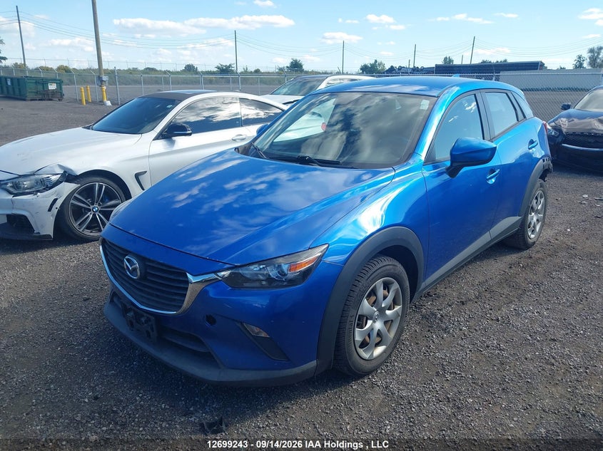 Vin: jm1dkdb72g0134337, lot: 3104492, mazda cx-3 gx 20162