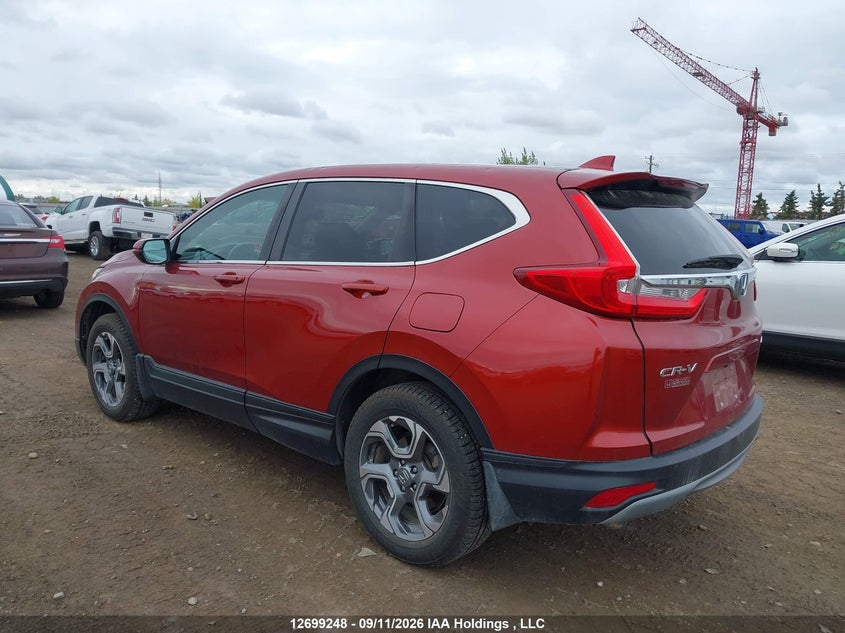 Vin: 2hkrw2h80jh101099, lot: 3104497, honda cr-v exl 20183