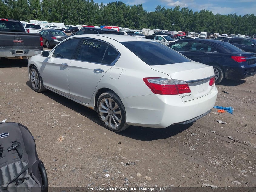 Vin: 1hgcr2f9xea805009, lot: 3104514, honda accord touring 20143