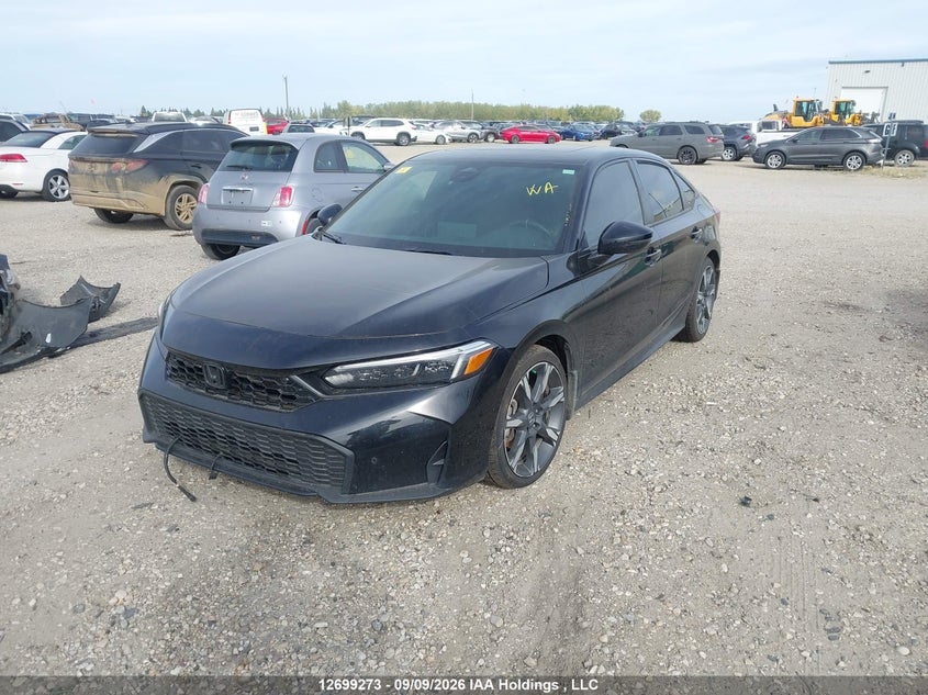 Vin: 2hgfe4f85sh000401, lot: 3104522, honda civic sport hybrid/sport touring hybrid 20252