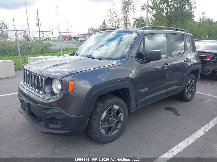 Vin: zaccjbab5jpg82021, lot: 3104565, jeep renegade sport 20182