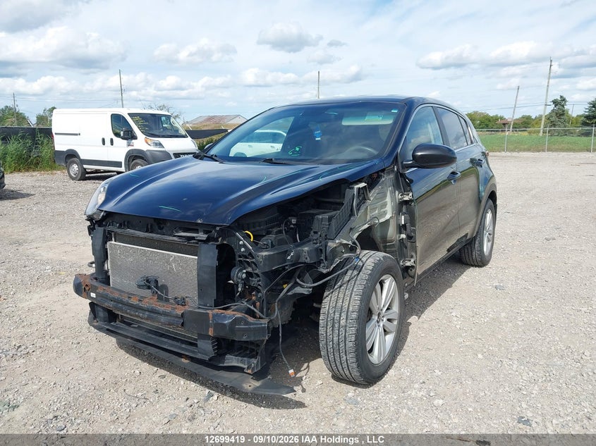2019 Kia Sportage Lx, Удар спереди, IAAI, VIN KNDPM3AC4K7499943 — фото 2