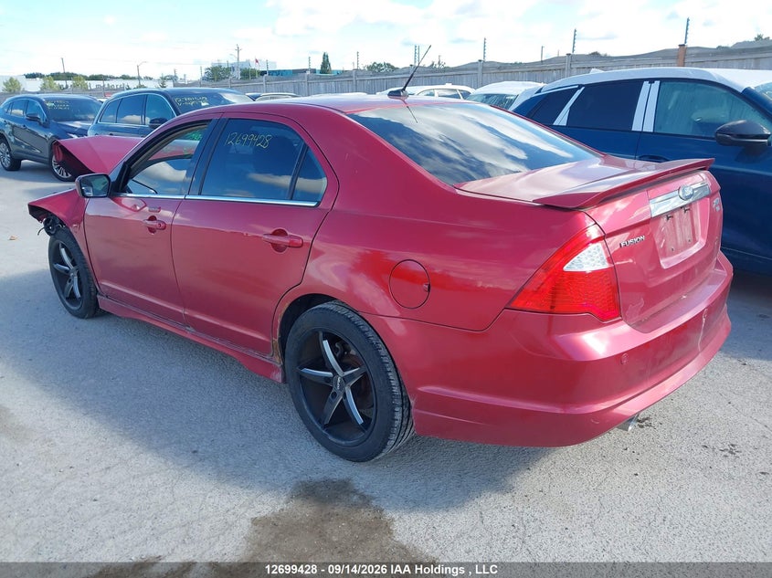 Vin: 3fahp0dc3br325642, lot: 3104678, ford fusion sport 20113