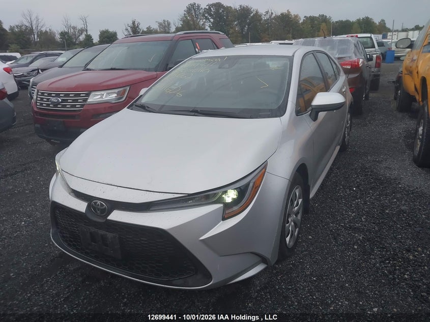 Vin: 5yfbprbe4lp118662, lot: 3104691, toyota corolla le 20202