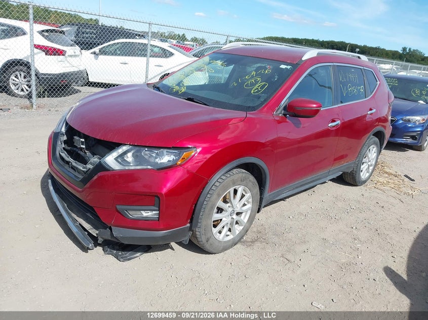 Vin: 5n1at2mt0kc836738, lot: 3104709, nissan rogue s/sv 20192