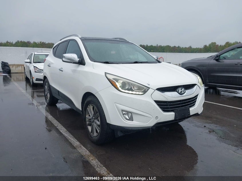 2014 Hyundai Tucson Gls/Limited/Se, Левый бок, IAAI, VIN KM8JUCAG1EU791883