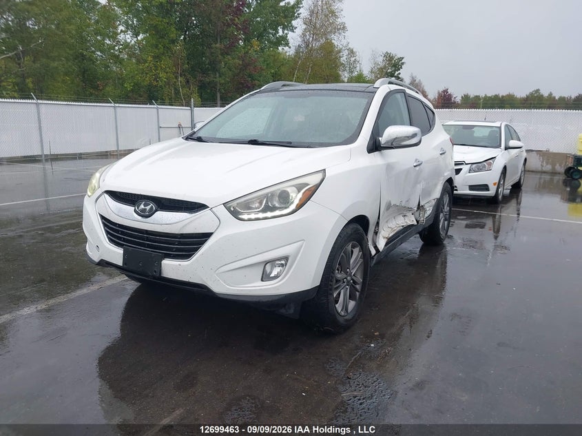 2014 Hyundai Tucson Gls/Limited/Se, Left Side, IAAI, VIN KM8JUCAG1EU791883 — photo 2
