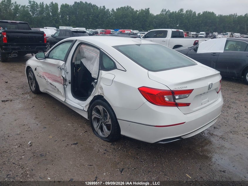 Vin: 1hgcv1f59ja810957, lot: 3104767, honda accord exl 20183