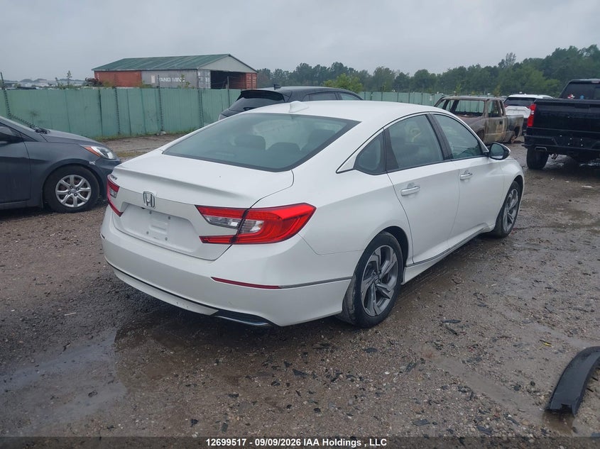 Vin: 1hgcv1f59ja810957, lot: 3104767, honda accord exl 20184
