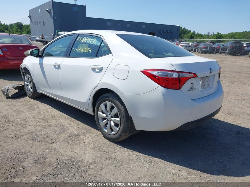 Vin: 2t1burhe6ec197304, lot: 3104803, toyota corolla le 20143