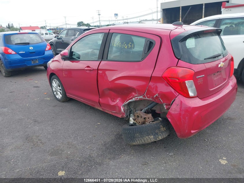 Vin: kl8cd6sa4kc784557, lot: 3104806, chevrolet spark 1lt cvt 20193