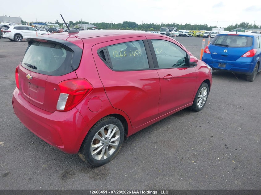 Vin: kl8cd6sa4kc784557, lot: 3104806, chevrolet spark 1lt cvt 20194