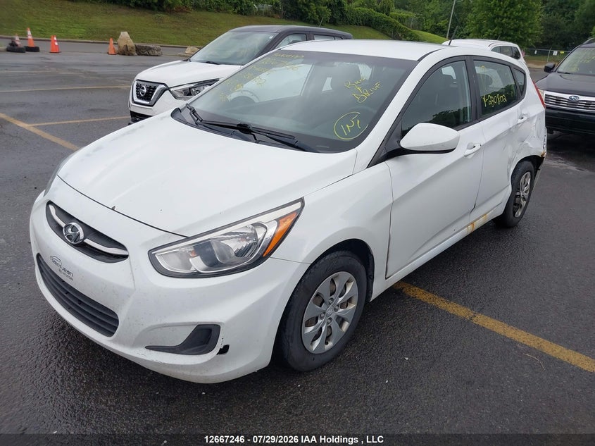 Vin: kmhct5aexfu230802, lot: 3104807, hyundai accent l 20152