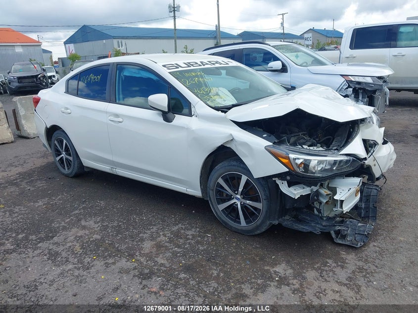 2019 Subaru Impreza Sport/Touring, Front, IAAI, VIN 4S3GKAC66K3613515