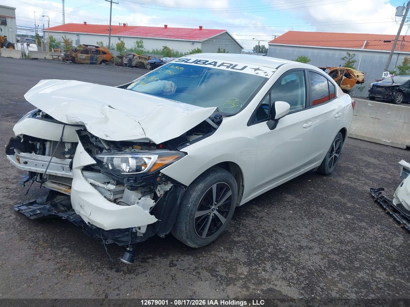 2019 Subaru Impreza, Удар спереди, IAAI, VIN 4S3GKAC66K3613515 — фото 2